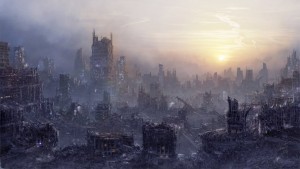 DESTROYED CITY