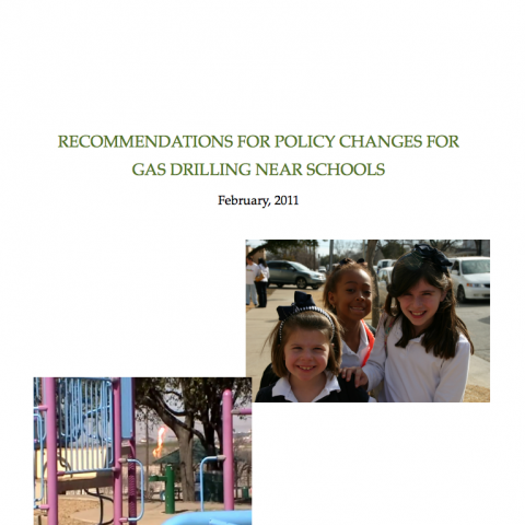 Gas Drilling Near Schools