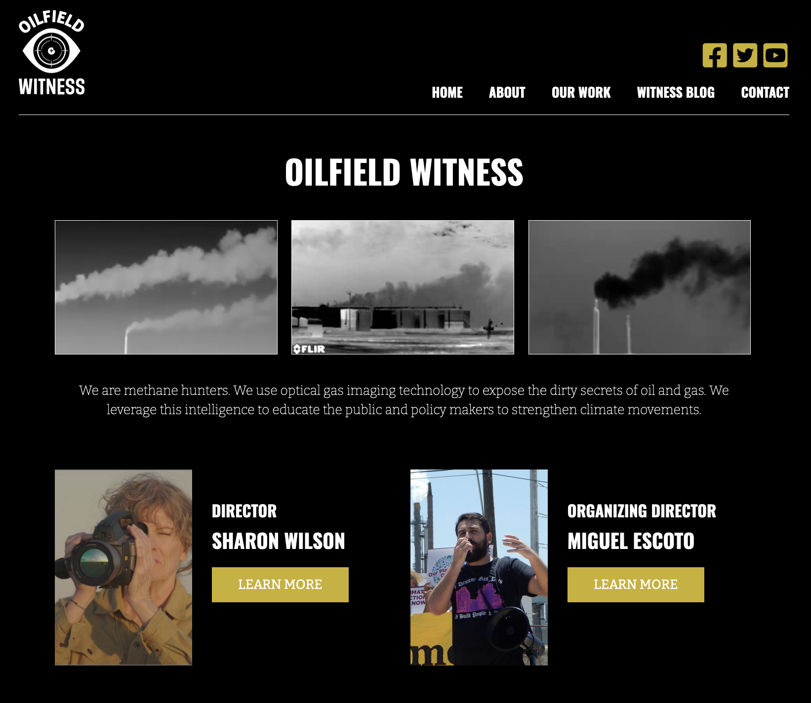 Oilfield Witness website
